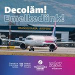 Primul zbor al aeronavei bazei a avut loc de la Aeroportul Transilvania