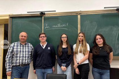 Sarbul Maria de la Liceul UMFST participanta la etapa nationala a Olimpiadei de limba franceza