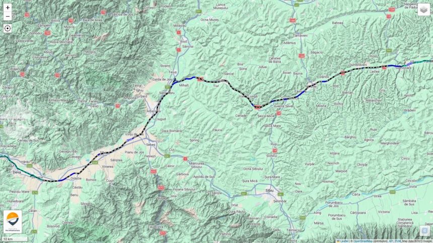 record de viteza pe ruta sighisoara simeria 125 km h in medie cu 3 opriri