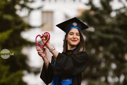 Absolventa UMFST Nadja Emily Pop castigatoarea Premiului Special Studentul Roman Erasmus al Anului