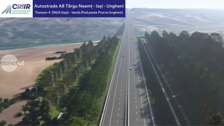 Autostrada Unirii A8 Italienii de la Itinera Saipem obtin contractul pentru ultimul tronson al Autostrazii Targu Neamt Iasi
