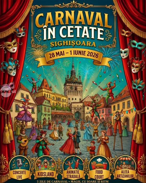 Carnaval la Cetatea Sighisoara
