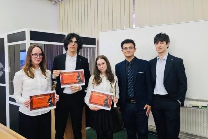 Elevii Liceului UMFST din Targu Mures pe locul al doilea la concursul national de procese simulate Matei Cantacuzino