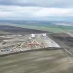 Filmarea premierei lucrarilor pe Autostrada A8 lot 1D sectiunea 2 Joseni Ditrau video