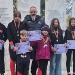 Fratii Kun si echipa lor de la Speed Club pe podiumul Campionatului National de short track