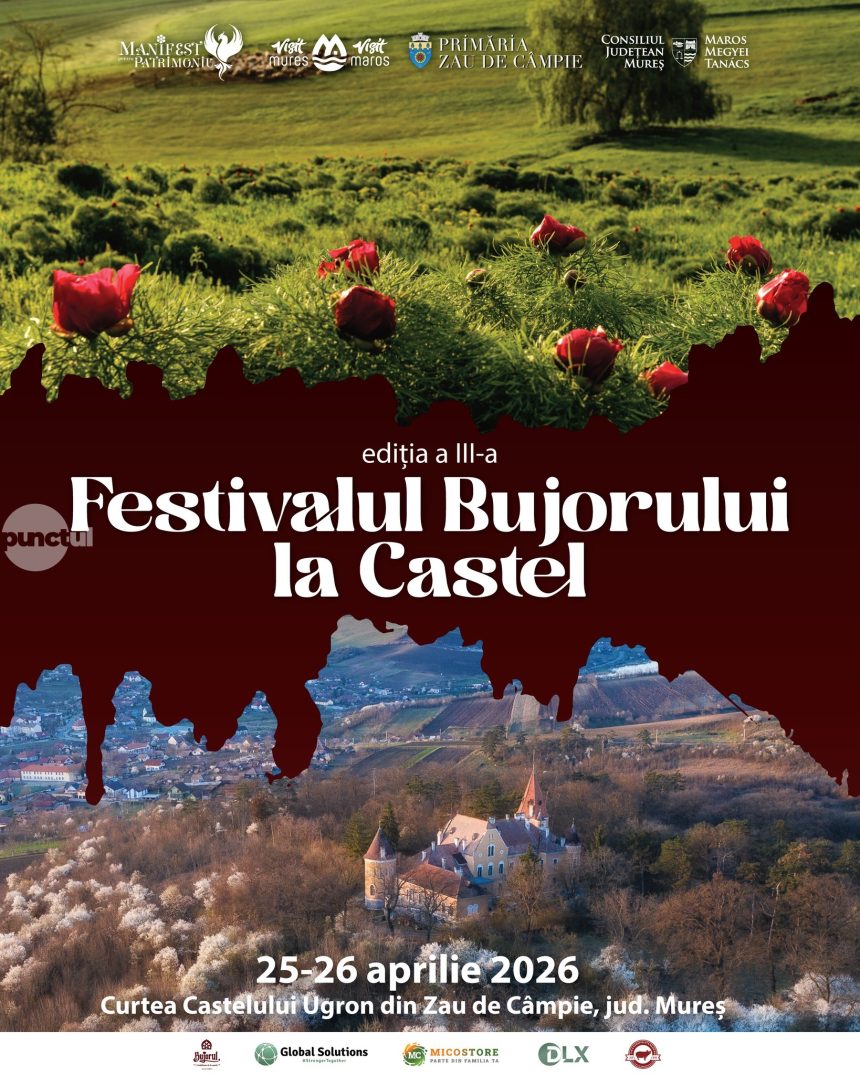 Povestea ingerului copiilor abandonati la a treia editie a Festivalului Bujorului la Castel