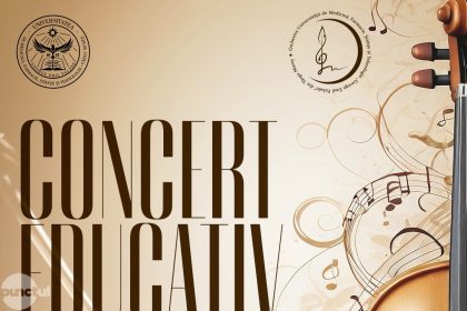 concert educativ realizat de orchestra UMFST
