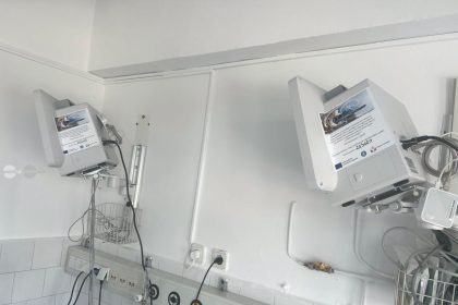Unitatea pentru pacienti cu AVC acut de la Spitalul Judetean Targu Mure este echipata cu tehnologie moderna