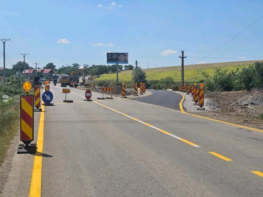 ATENTIE Restrictii de circulatie pe DN15 in zona localitatii Sanpaul incepand cu 3 august 2026