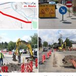 Au inceput lucrarile de reabilitare a strazii Raiului din Reghin Circulatia se face pe o singura banda