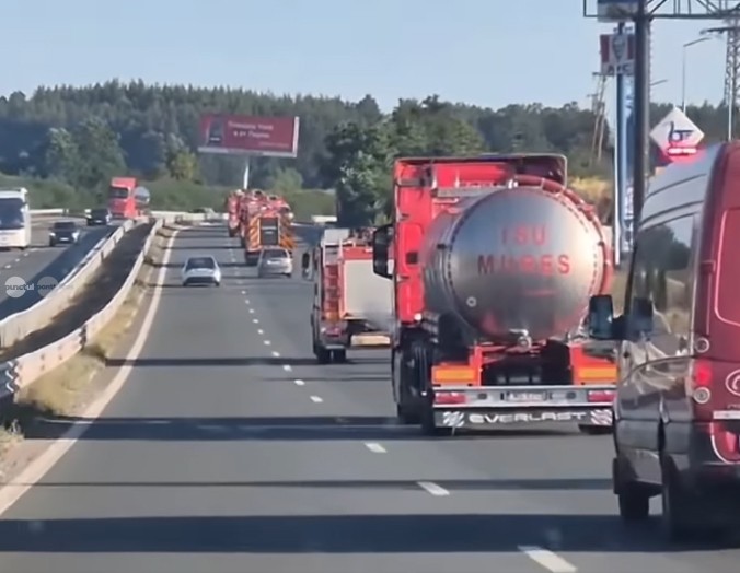 Autospeciala cumparata de Primaria Targu Mures intervine la incendiile de vegetatie din Grecia