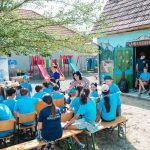 Bucuria Comuniunii tabara de vara pentru copii in Parohia Ortodoxa Reghin Apalina