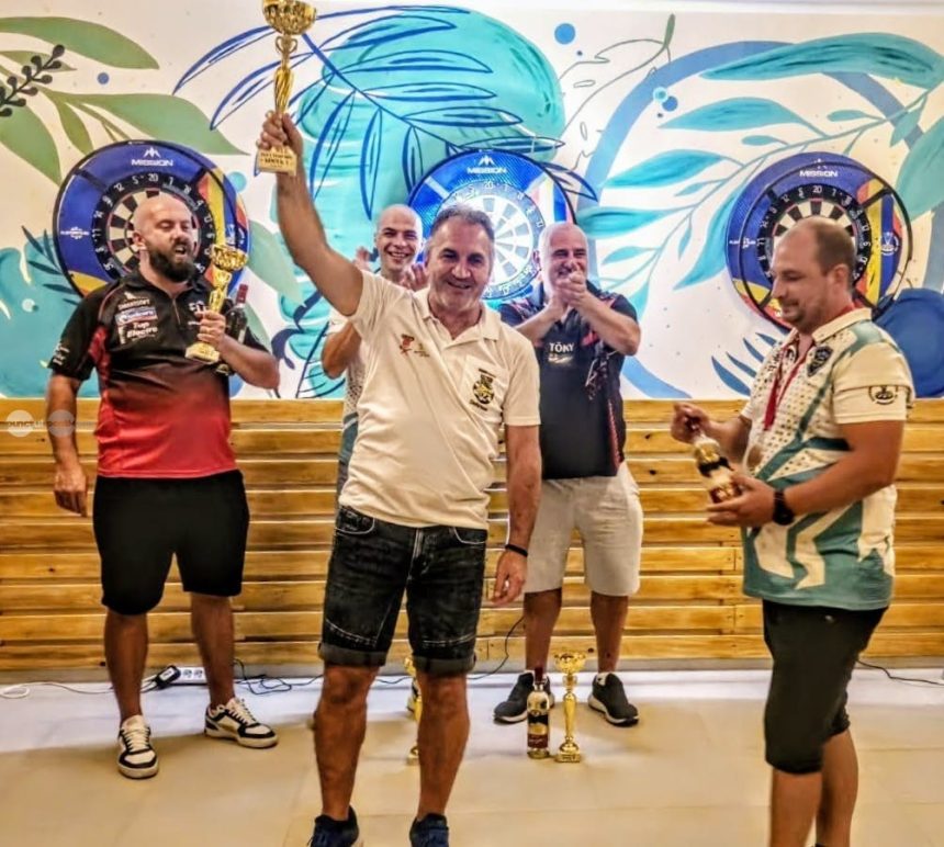 Campionul national Laszlo Kadar a obtinut victoria in Cupa Verii MDC la Targu Mures Urmeaza debutul sau pe scena PDC