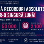 Doua realizari record intr o singura luna la Aeroportul Transilvania Targu Mures