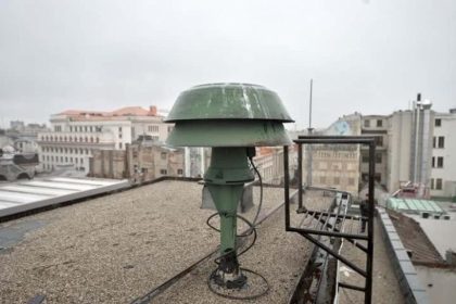 Exercitiu de alertare in Piata Garii din Targu Mures