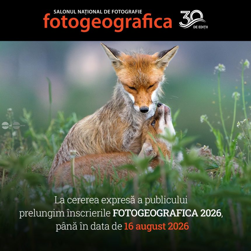 Fotografii din Mures se pot inscrie in continuare la Fotogeografica 2026 Premiantii vor avea ocazia sa participe la proiectul Pe Mures si pe Tarnave