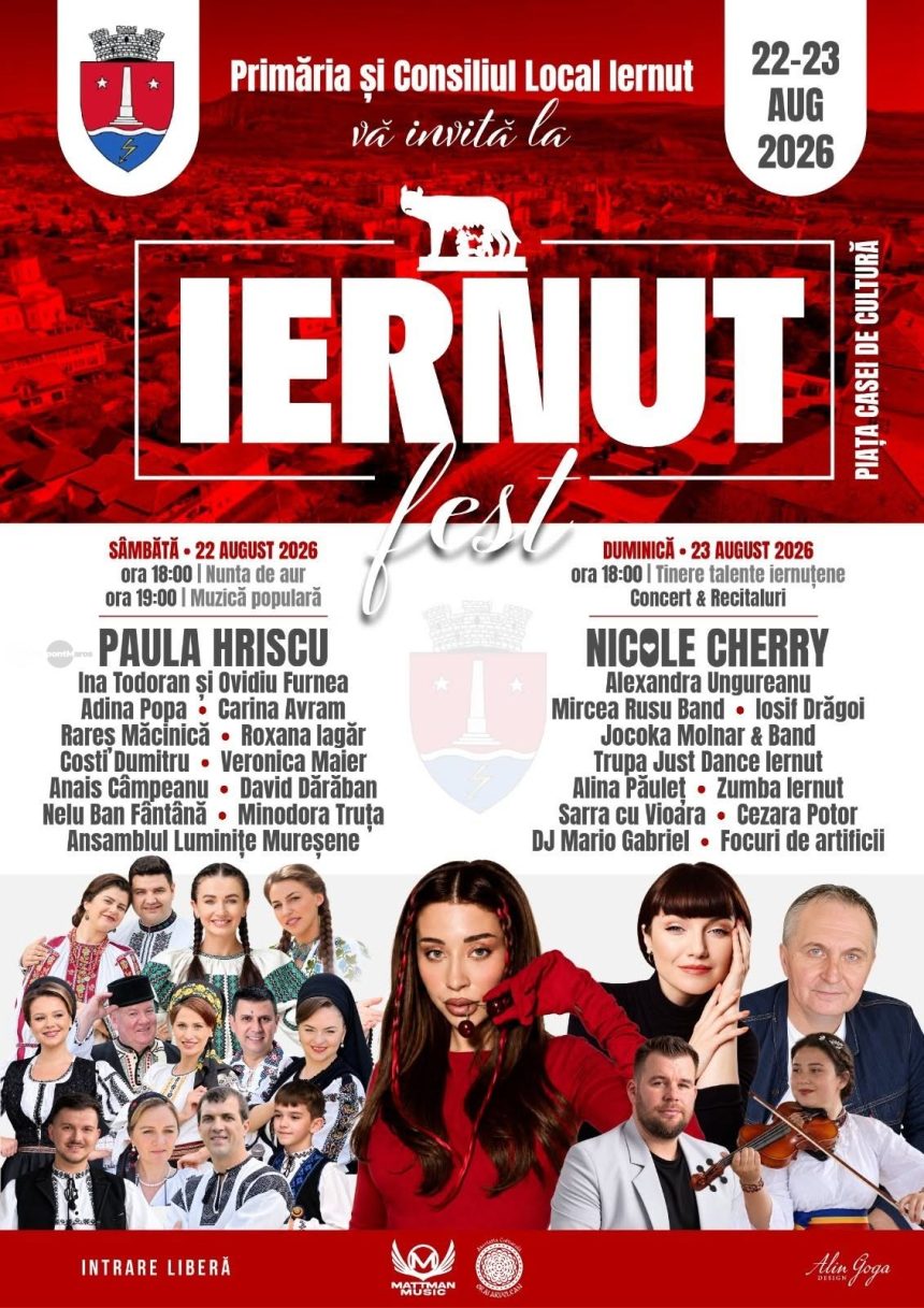 Iernut Fest 2026 Doua zile de festin la Iernut
