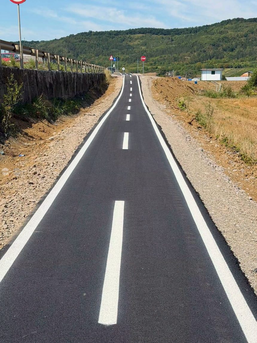 O noua pista pentru biciclete intre Chendu si Balauseri aproape de finalizare