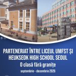 Parteneriat intre Liceul UMFST si Heukseok High School din Seul o clasa fara frontiere