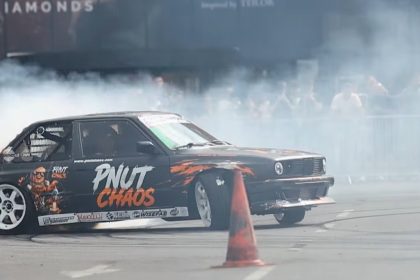 Pilotii Campionatului National de Drift sosesc la Shopping City Targu Mures Intalnire si salut pe 28 august
