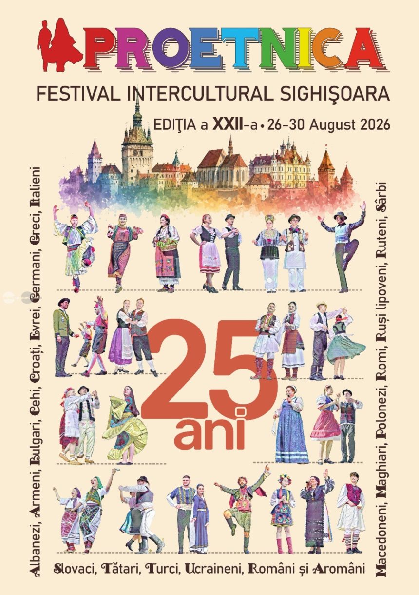 ProEtnica 2026 25 de ani de promovare a pacii interetnice si a dialogului intercultural