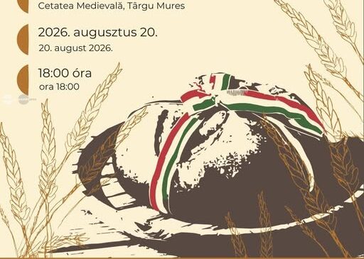 Sarbatoarea Painii Noi pe 20 august in Cetatea Medievala din Targu Mures