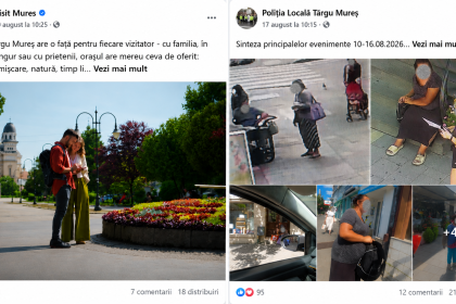 Targu Mures oras pentru familii sau oras al cersetorilor