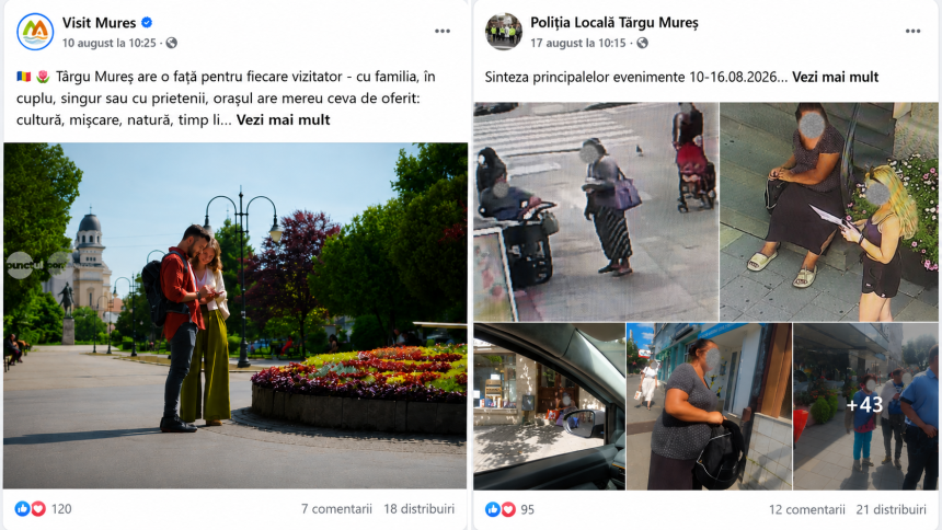 Targu Mures oras pentru familii sau oras al cersetorilor