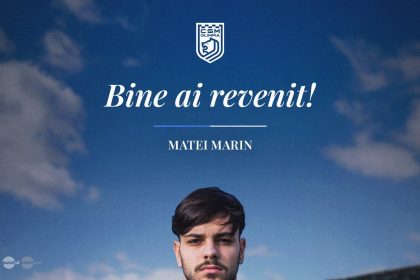 Telenovela Matei Marin transferat la ASA Targu Mures pe 9 iulie a evoluat dupa trei saptamani la Olimpia Satu Mare