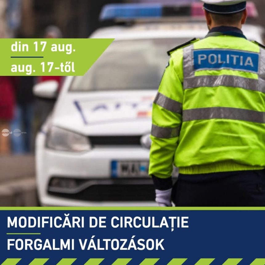 atentie traseele mai multor linii de autobuz se vor modifica