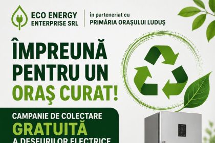 campanie gratuita de colectare a deseurilor electrice si electronice la ludus