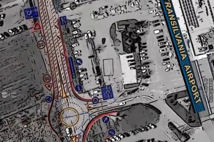 iata cum va fi construit sensul giratoriu din fata aeroportului targu mures