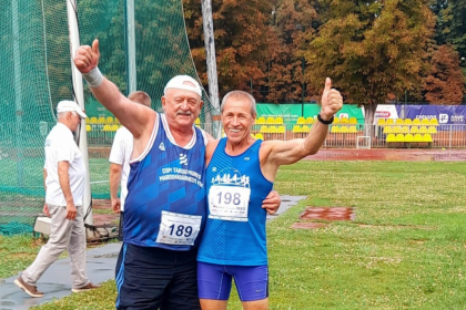 rezultate deosebite la campionatul national de atletism pentru veterani