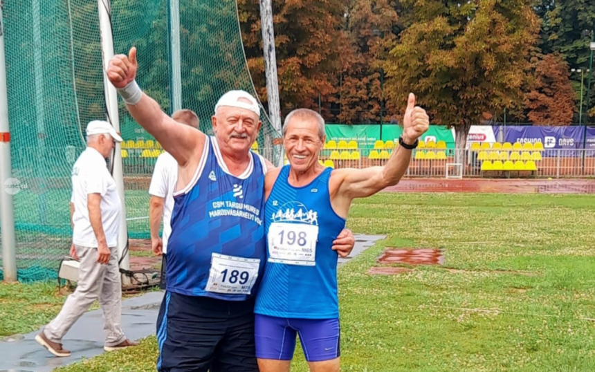 rezultate deosebite la campionatul national de atletism pentru veterani