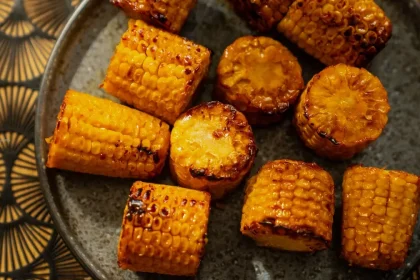 truc simplu pentru un porumb la cuptor cu aroma de gratar