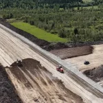 Autostrada Unirii A8: lotul Joseni–Ditrău, 10% execuție după prima lună de lucrări