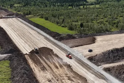Autostrada Unirii A8: lotul Joseni–Ditrău, 10% execuție după prima lună de lucrări