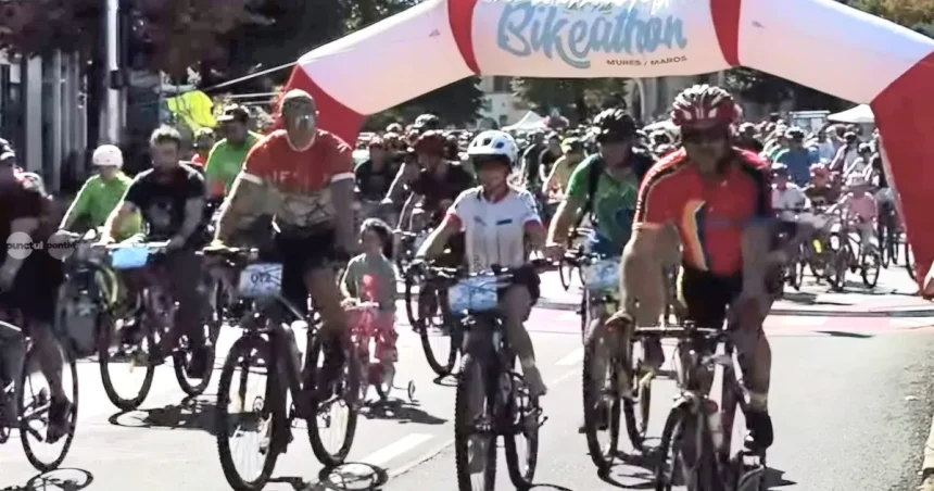 Centrul din Târgu Mureș, luat cu asalt de bicicliști la Bikeathon 2026