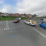 Intersecție „din milă” la Târgu Mureș. Ieșirea de pe Bvd. Pandurilor pe Calea Sighișoarei