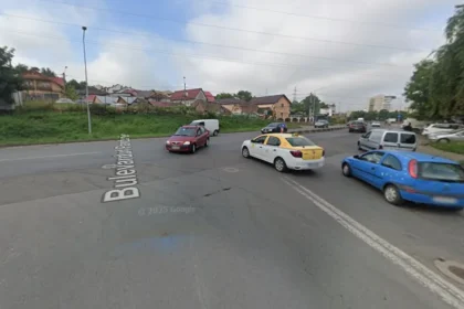Intersecție „din milă” la Târgu Mureș. Ieșirea de pe Bvd. Pandurilor pe Calea Sighișoarei