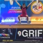 Lakatos Milán, vicecampion național la haltere, cu trei clasări pe podium