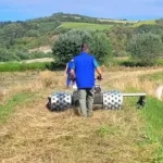 Lucrări pentru prevenirea inundațiilor pe malul râului Mureș, la Sânpaul