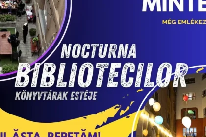 Nocturna Bibliotecilor Mureș revine pe 2 octombrie