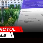 Punctul alb de pe cerul nopții strălucește singur