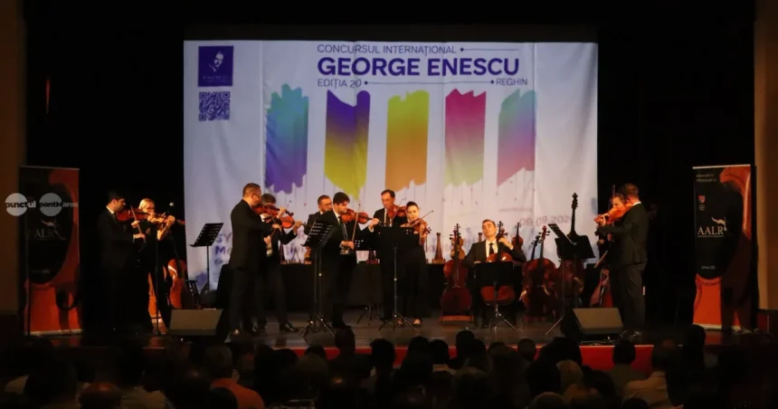 Reghin, „Orașul Viorilor”, a găzduit un concert special la Concursul „George Enescu”