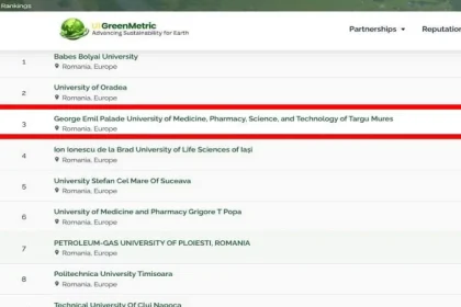 UMFST, pe locul 3 în România în UI GreenMetric World University Rankings 2026