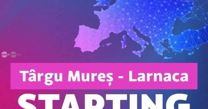 Zborurile Târgu Mureș – Larnaca se reiau din 20 septembrie