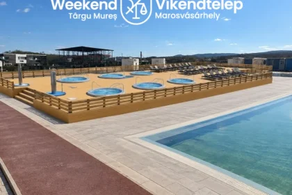 Zonă importantă din Complexul Weekend, reamenajată: balonul presostatic, demontat