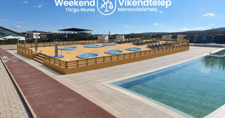 Zonă importantă din Complexul Weekend, reamenajată: balonul presostatic, demontat