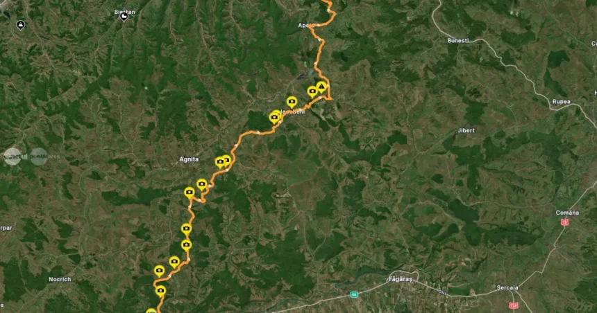 80 de km de offroad pe drumuri de pământ: Sighișoara – Valea Oltului